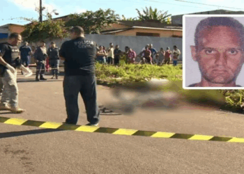 Homem é assassinado a tiros no meio da rua na Serra