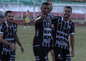 Morotó entra para a história ao marcar o 5500º gol do Rio Branco-ES