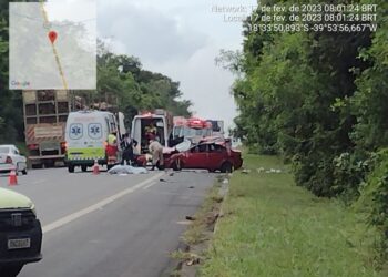 ESTRADAS: ACIDENTE MATA TRÊS E DEIXA DOIS FERIDOS EM CONCEIÇÃO DA BARRA