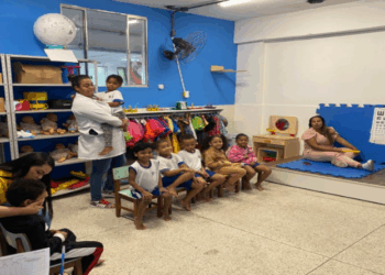 Cmei no Forte São João – Vitória tem aula de primeiros socorros e testes visuais