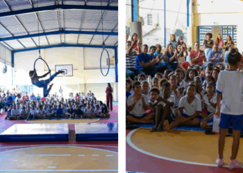 Prefeitura de Vitória entrega quadra reformada à Emef João Bandeira, em Consolação