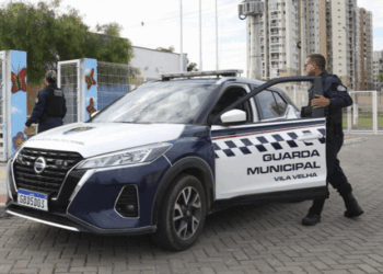 Guarda de Vila Velha faz treinamento para combater ataques em escolas