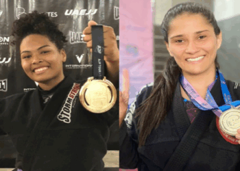 Edna Maiara e Jordana Lirio viajam para o Internacional Open de Jiu-Jitsu