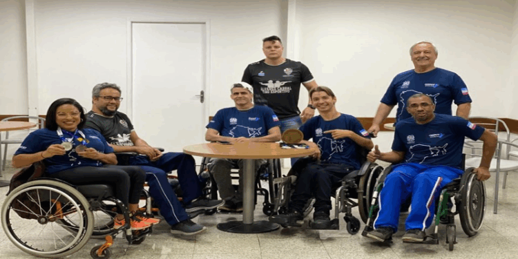 Delegação paralímpica de tiro esportivo disputa 1ª Fase Nacional do Circuito Loterias Caixa