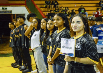 Cerimônia de abertura marca início da final estadual juvenil dos Jogos Escolares do Espírito Santo