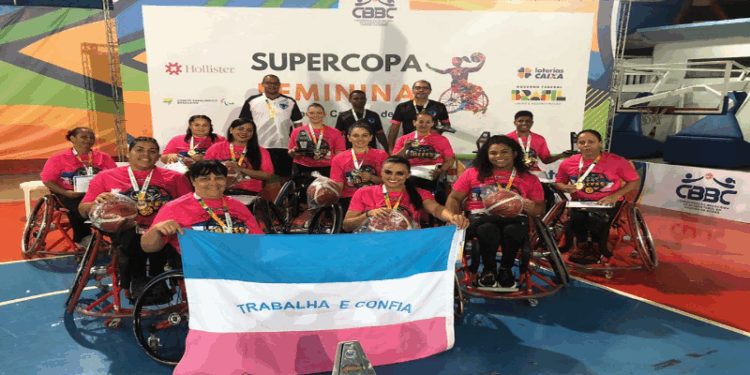 Equipe feminina de basquete em cadeira de rodas participa de evento beneficente em Afonso Cláudio