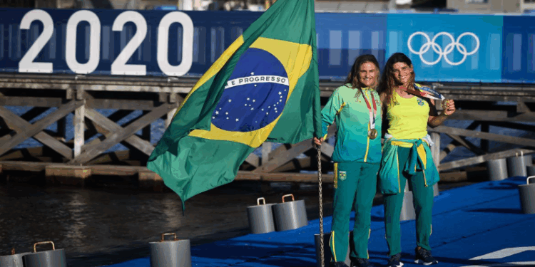 Martine e Kahena conquistam a prata em evento-teste para Paris 2024