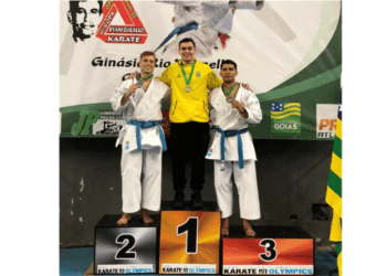 Bruno Conde é campeão do Open Nacional de karatê em Goiás