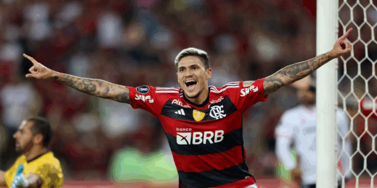 Com dois de Pedro, Flamengo vence a primeira na Libertadores 2023