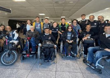 Equipe paralímpica do Espírito Santo disputa Circuito Loterias Caixa de natação