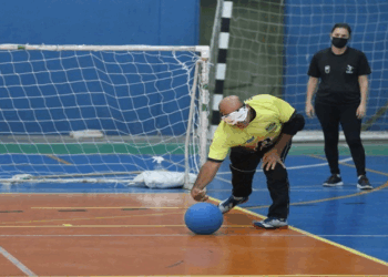 Delegação capixaba de goalball disputa Regional Sudeste valendo vaga para o Brasileiro