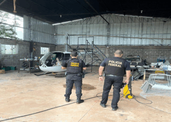 Piloto investigado por transportar drogas em helicóptero é preso pela PF no ES