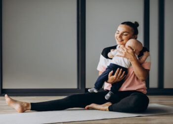 Mulheres em período pós-parto também podem se exercitar