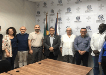 Estado recebe profissionais da Itália e compartilha experiências de educação permanente implantadas no SUS