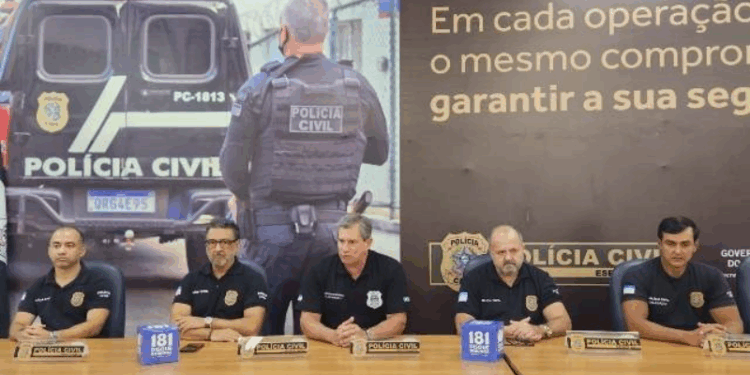 Polícia Civil prende suspeitos de latrocínio na Serra