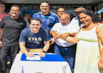 Prefeitura de Vitória inaugura Parque Kids e inicia obras de quadra coberta no Romão