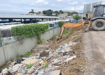 Equipes da Semserv continuam trabalhando para manter a cidade limpa