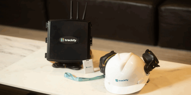 Um crachá que pode salvar vidas no canteiro de obras