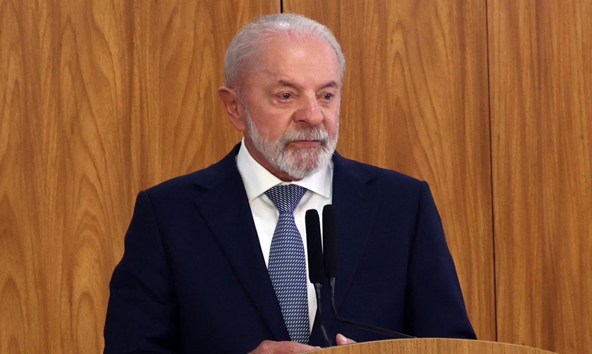 Antonio Cruz/Agência Brasil Brasília (DF), 28/08/2025 - Presidente da República, Luiz Inácio Lula da Silva, durante reunião bilateral com o Presidente da República do Panamá, José Raúl Mulino, no Palácio do Planalto. Foto: Antonio Cruz/Agência Brasil