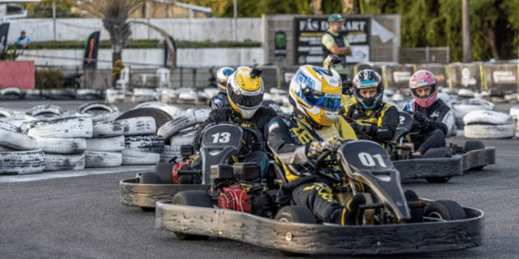Piloto da elite nacional larga na frente no Capixaba Kart Rental em Vitória