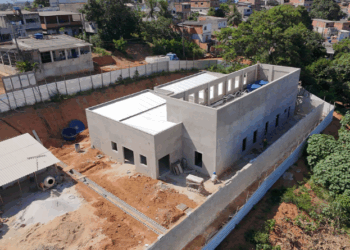 Nova UBS de Retiro Saudoso chega a quase 75% das obras concluídas