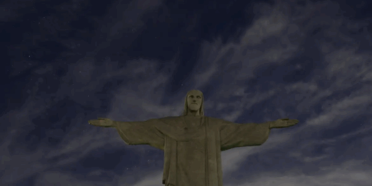 Cristo Redentor será iluminado de roxo para alertas sobre obesidade