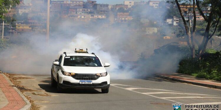 Rota do fumacê: serviço passa por mais de 30 bairros nesta semana