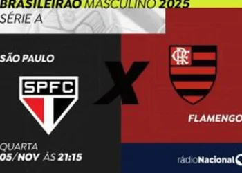 Rádio Nacional acompanha São Paulo e Flamengo ao vivo nesta quarta