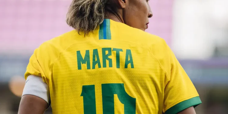Marta é indicada ao prêmio de gol mais bonito da temporada da Fifa