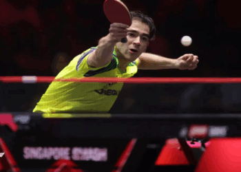 Calderano cai para taiwanês Yun-Ju nas oitavas do WTT Singapura Smash