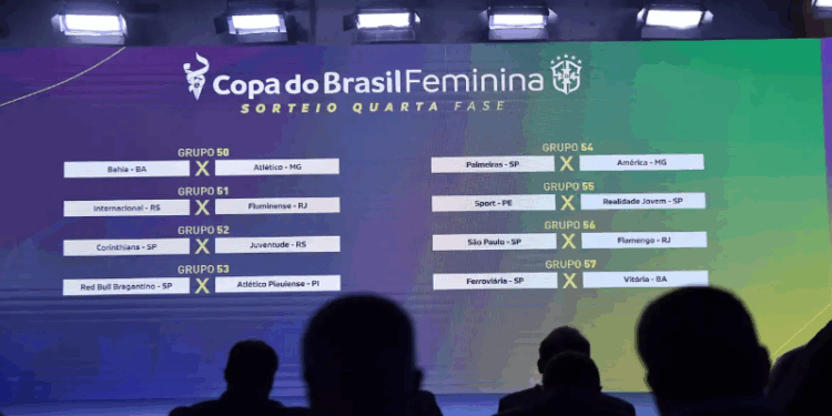 CBF sorteia confrontos da Copa do Brasil Feminina