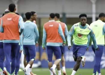 Vinicius Júnior diz que seleção evolui sob comando de Carlo Ancelotti