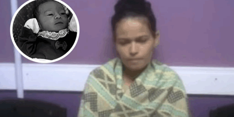 Mãe confessa como matou bebê: “Coloquei uma almofada em cima dela”