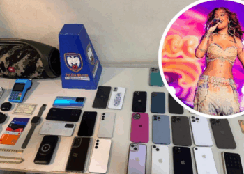 Polícia rastreia aparelho e recupera 26 celulares furtados durante show de Ludmilla