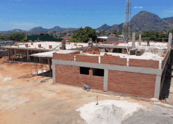 Obra do CMEI de Prolar avança e chega fase de alvenaria