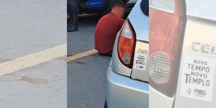 Homem esfaqueia pedestre e é contido por testemunhas em Vitória