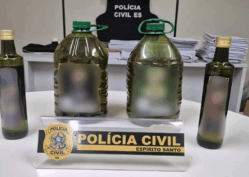 Quase 9 mil litros de óleo fraudado são apreendidos na Grande Vitória