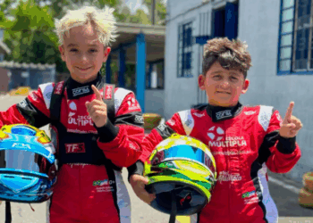Irmãos capixabas sobem ao pódio na Copa São Paulo Light de kart