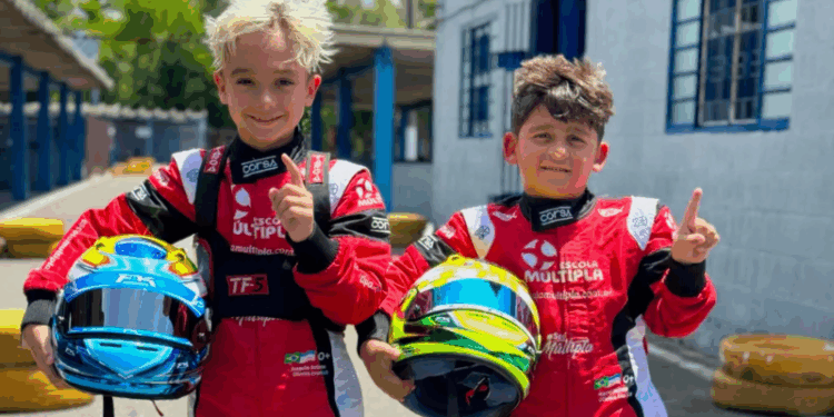 Irmãos capixabas sobem ao pódio na Copa São Paulo Light de kart