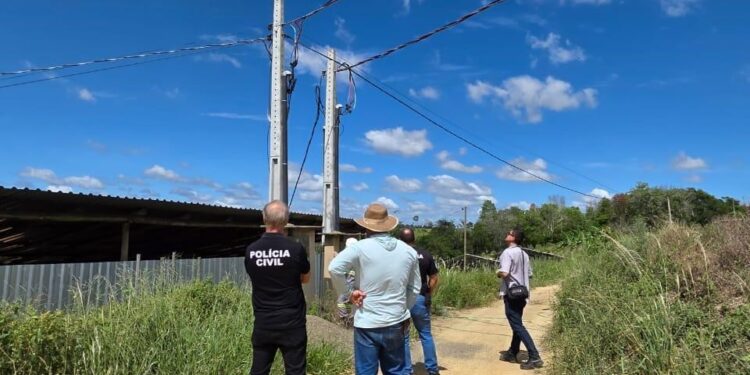 26/12/205 – PCES, PCIES e EDP flagram desvio de energia abastecia bombas de irrigação em propriedade rural em Nova Venécia