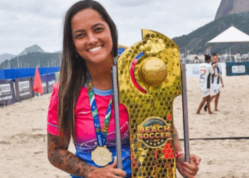 Capixaba é a nova treinadora da seleção brasileira feminina de beach soccer
