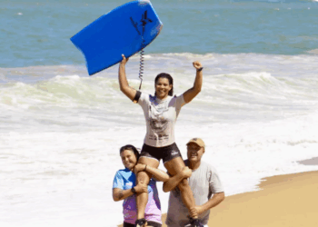 Melhor bodyboarder do mundo conquista o título estadual pela quinta vez; confira os campeões