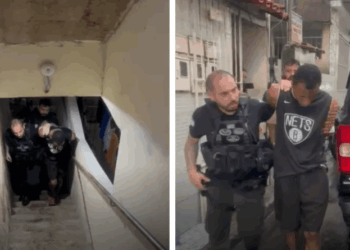 Traficante que ordenou ataques a ônibus é preso escondido atrás de armário