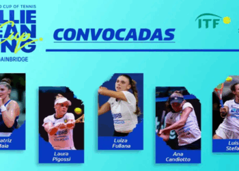 Tênis: seleção feminina é convocada para torneio Billie Jean King Cup