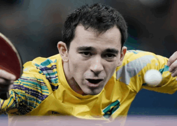 Calderano é vice-campeão mundial no tênis de mesa em campanha inédita
