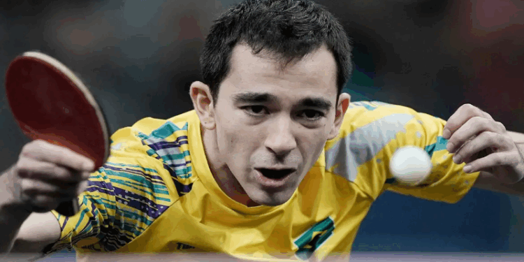 Calderano é vice-campeão mundial no tênis de mesa em campanha inédita