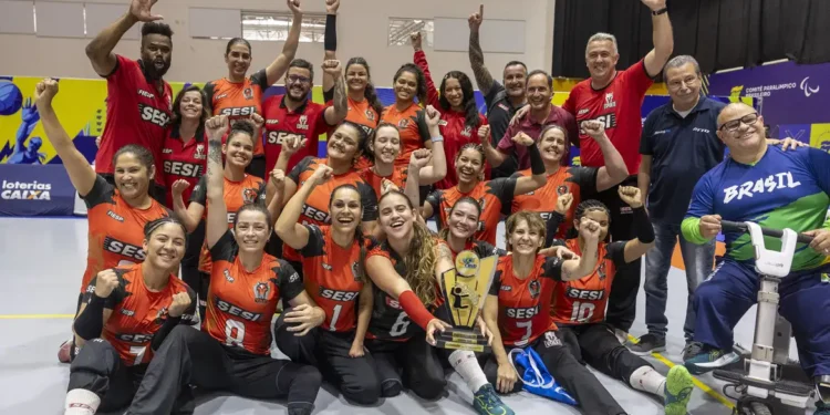 Sesi-SP conquista Campeonato Brasileiro de vôlei sentado feminino