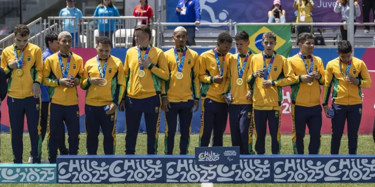 Brasil encerra Parapan de Jovens na liderança do quadro de medalhas