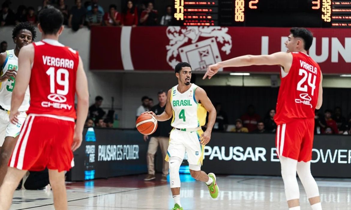 brasil, chile, basquete, eliminatórias