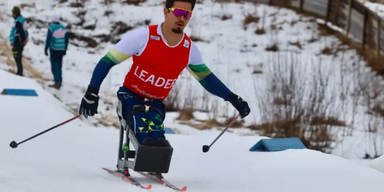 Cristian Ribeira fatura 2 ouros no para esqui cross-country na Noruega